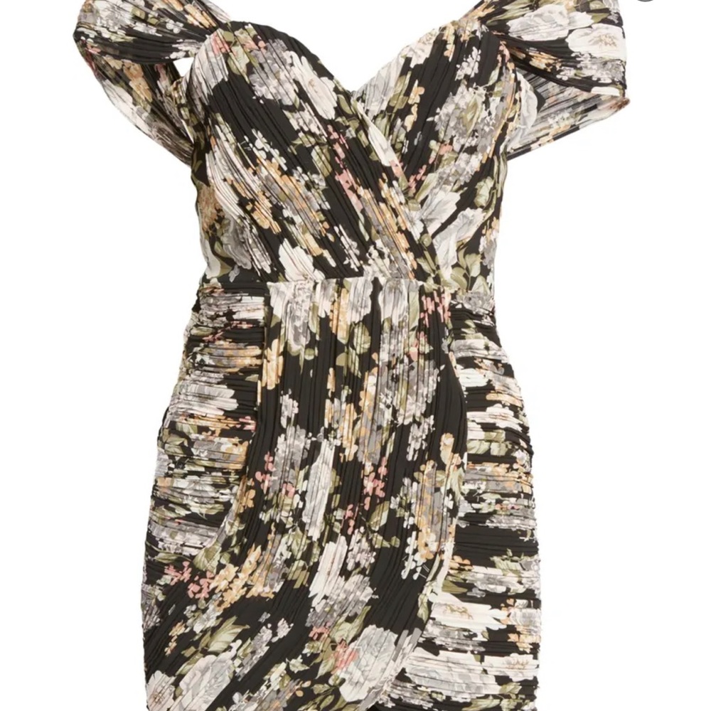 Bardot Floral Cocktail Dress
